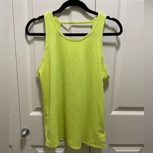 Lime Green/Yellow Workout Top